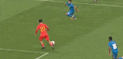 1694265836918016024.gif 【奥预赛】陶强龙点射乃比江绝杀 国奥2比1印度