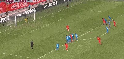 1694265858063006998.gif 【奥预赛】陶强龙点射乃比江绝杀 国奥2比1印度